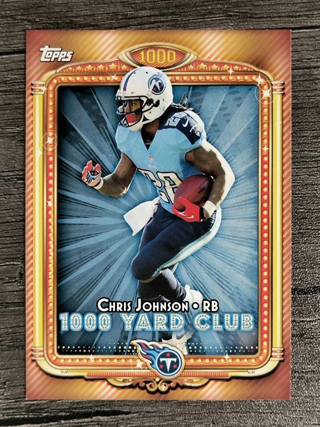 2013 Topps 1000 Yard Club #19 Chris Johnson