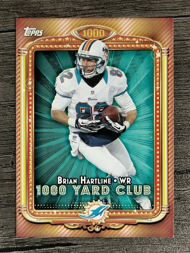 2013 Topps 1000 Yard Club #29 Brian Hartline