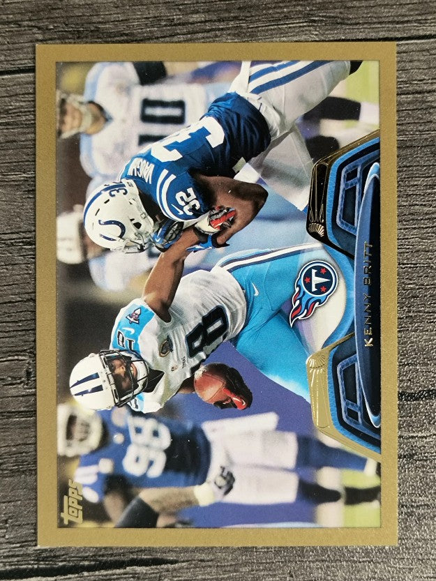 2013 Topps Gold #263 Kenny Britt