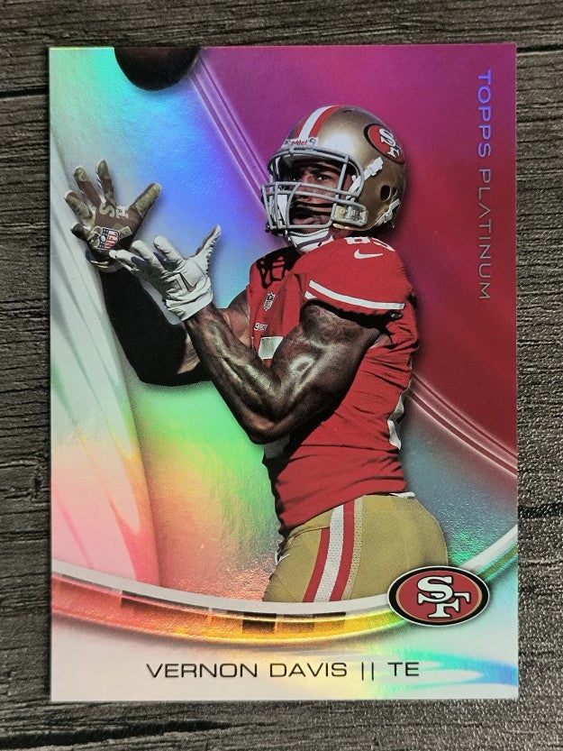 2013 Topps Platinum #29 Vernon Davis
