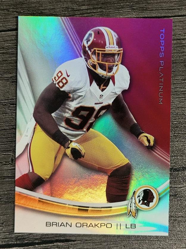 2013 Topps Platinum #60 Brian Orakpo