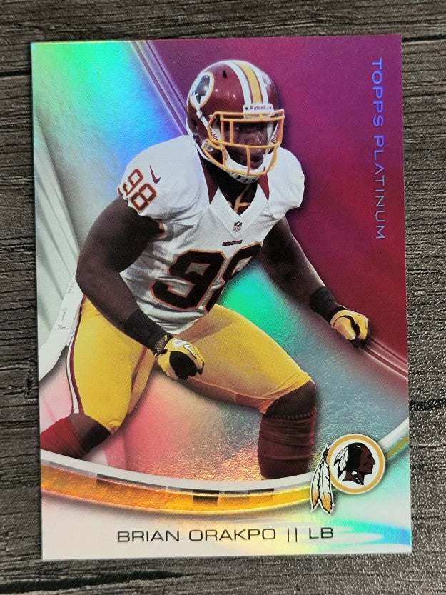 2013 Topps Platinum #60 Brian Orakpo