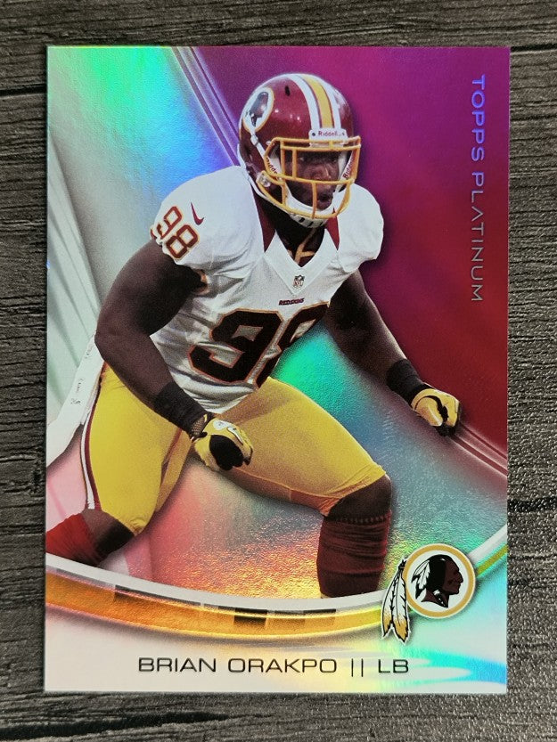 2013 Topps Platinum #60 Brian Orakpo