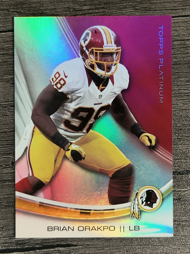 2013 Topps Platinum #60 Brian Orakpo
