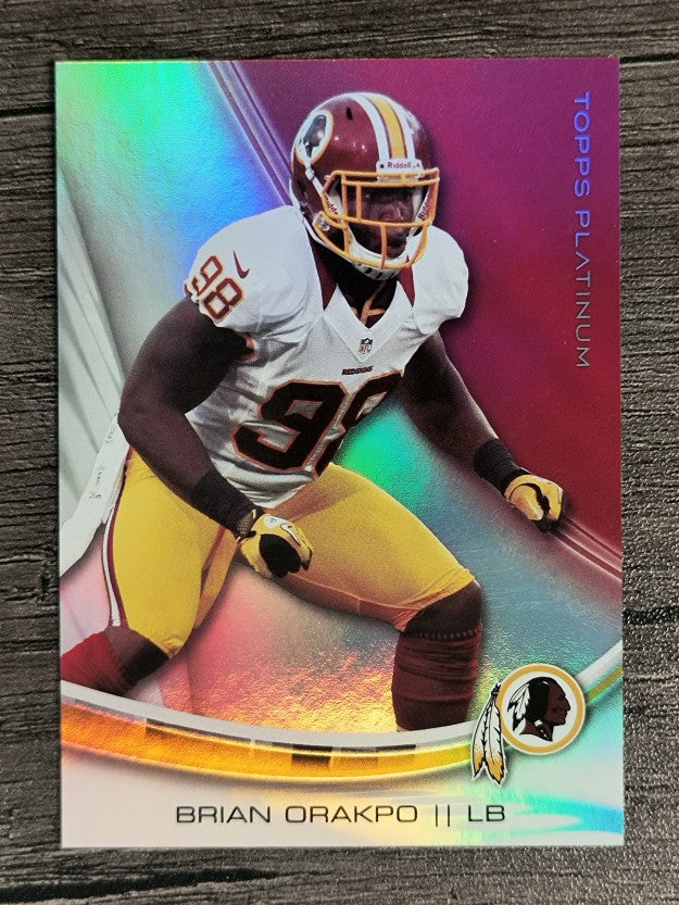 2013 Topps Platinum #60 Brian Orakpo