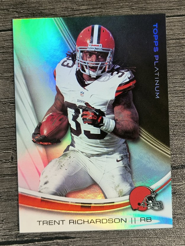 2013 Topps Platinum #65 Trent Richardson