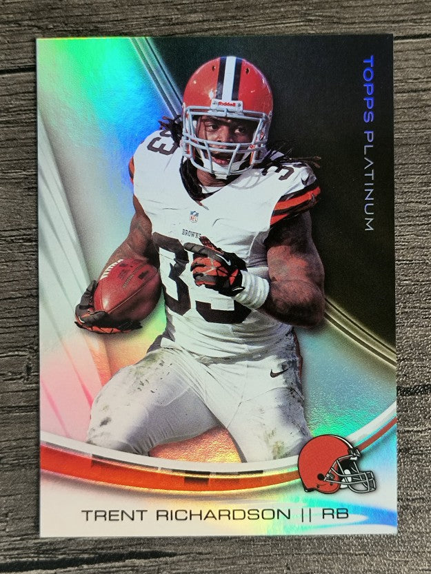 2013 Topps Platinum #65 Trent Richardson