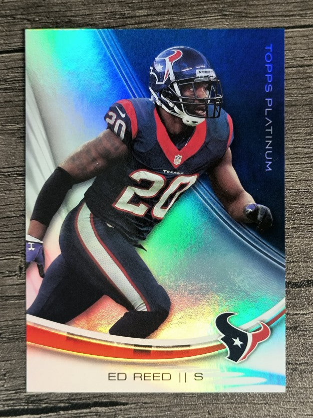 2013 Topps Platinum #96 Ed Reed
