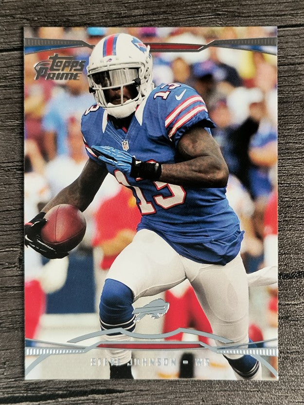 2013 Topps Prime Retail #13 Steve Johnson