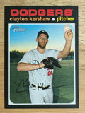 2020 Topps Heritage #385 Clayton Kershaw