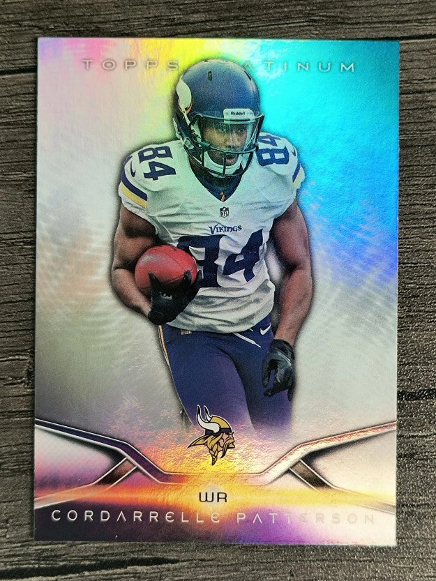 2014 Topps Platinum #15 Cordarrelle Patterson