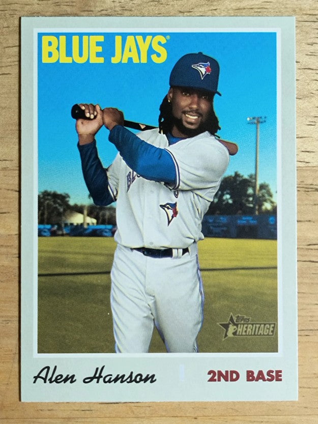 2019 Topps Heritage #716 Alen Hanson SP