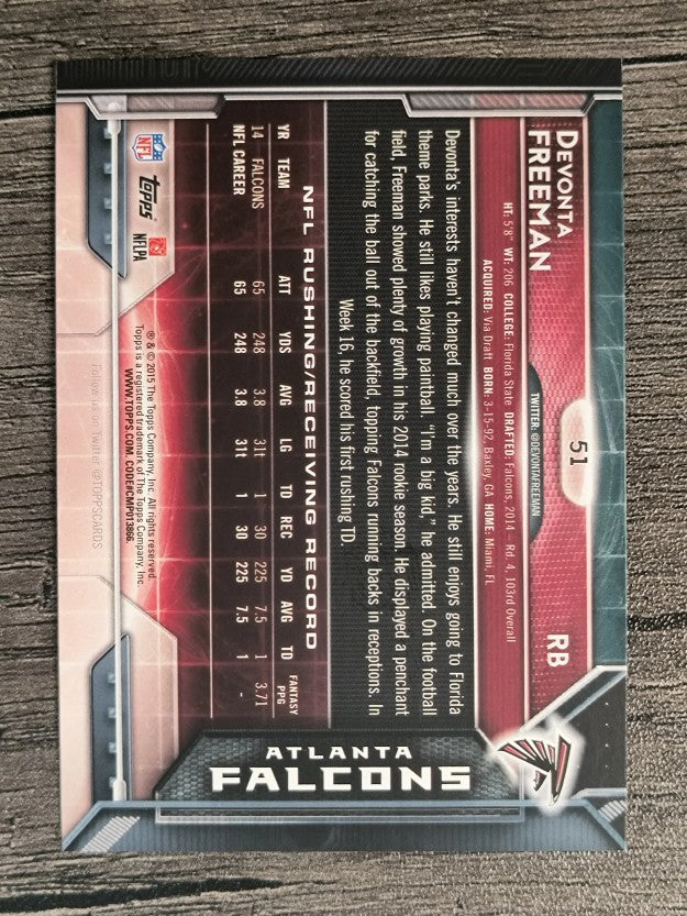 2015 Topps #51 Devonta Freeman
