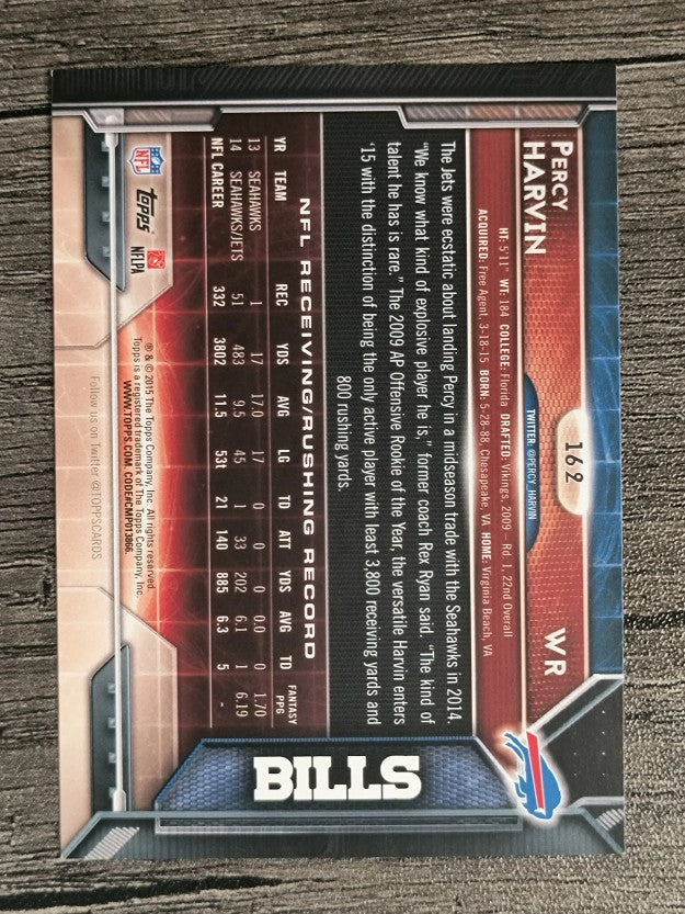 2015 Topps #162 Percy Harvin