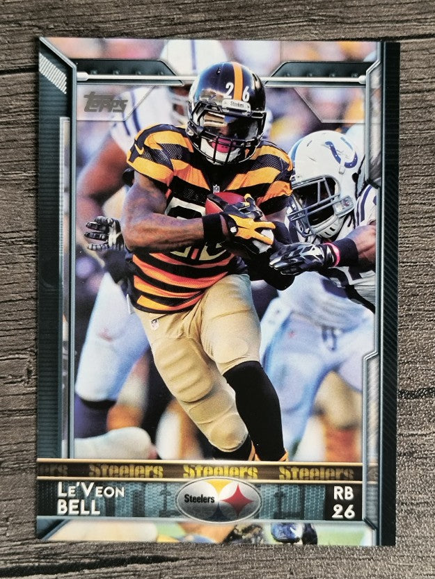 2015 Topps #225A Le'Veon Bell/black and yellow jersey