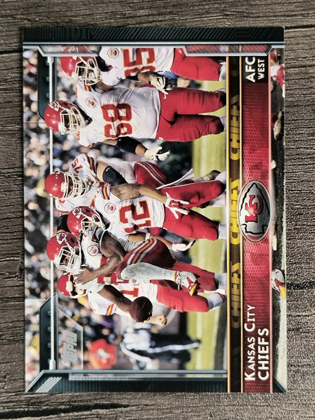 2015 Topps #290 Kansas City Chiefs/Albert Wilson/Jamaal Charles