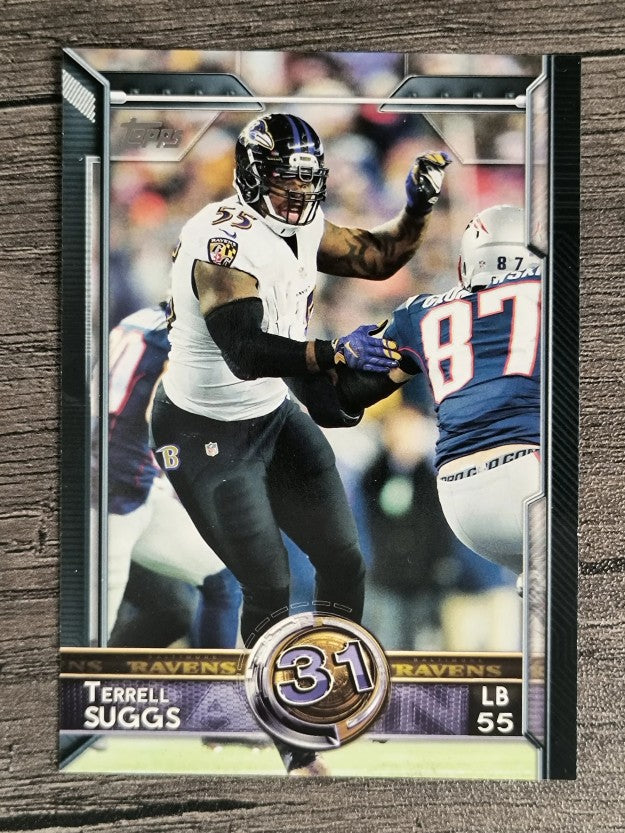 2015 Topps #341 Terrell Suggs T60