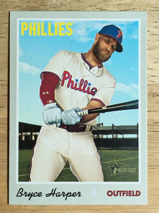 2019 Topps Heritage #534 Bryce Harper