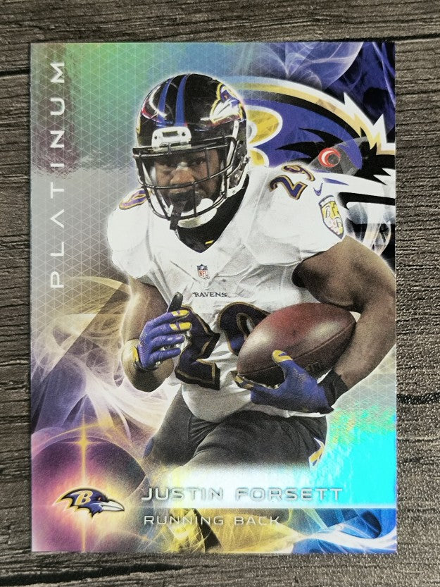2015 Topps Platinum #59 Justin Forsett