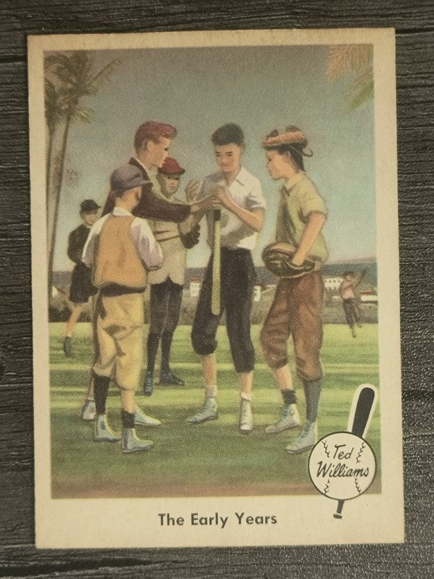 1959 Fleer Ted Williams #1 The Early Years (EXMT)
