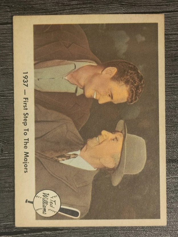1959 Fleer Ted Williams #9 Ted Williams/Eddie Collins (EXMT)