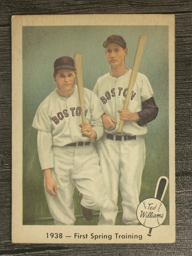 1959 Fleer Ted Williams #11 Ted Williams/Jimmie Foxx (EX)