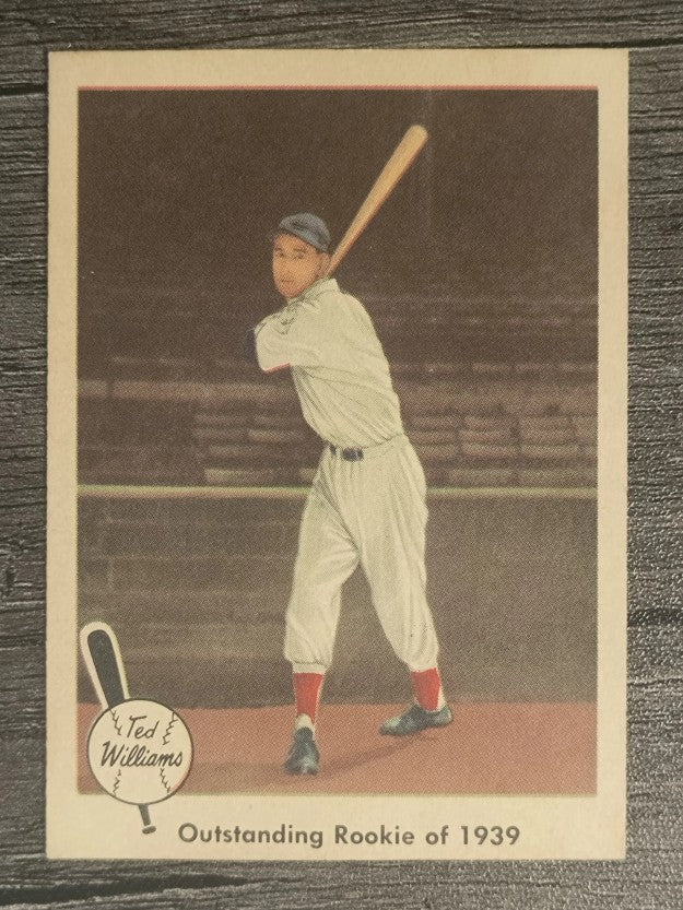1959 Fleer Ted Williams #14 Outstanding Rookie '39 (NM)