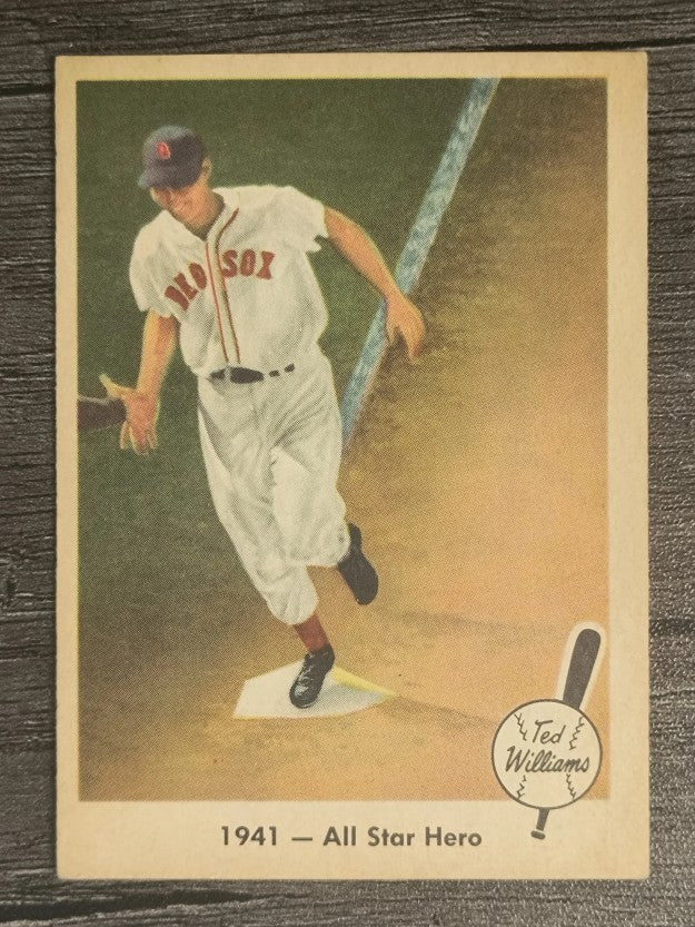 1959 Fleer Ted Williams #18 1941 All Star Hero (EXMT)