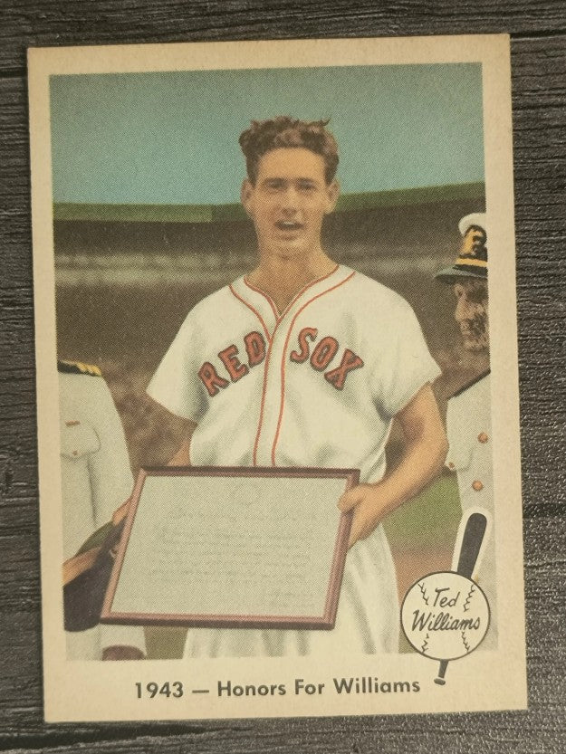 1959 Fleer Ted Williams #21 Honors for Williams (NM)