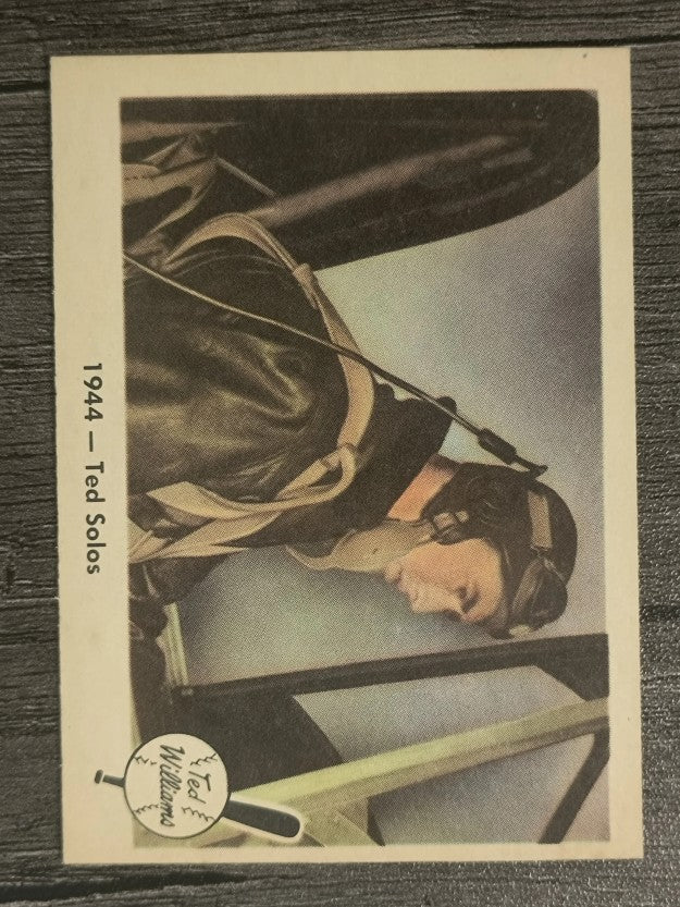 1959 Fleer Ted Williams #22 1944 Ted Solos (EXMT)