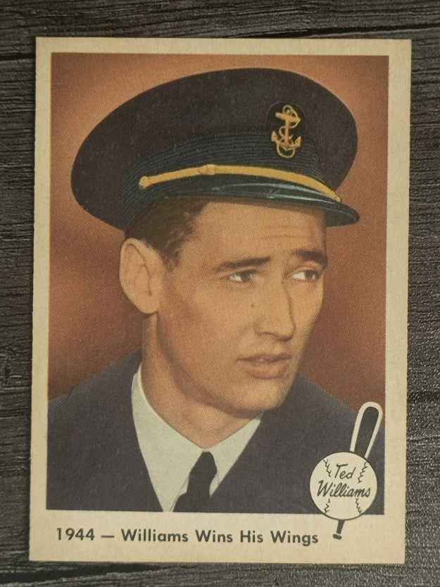 1959 Fleer Ted Williams #23 Williams Wins Wings (NMMT)