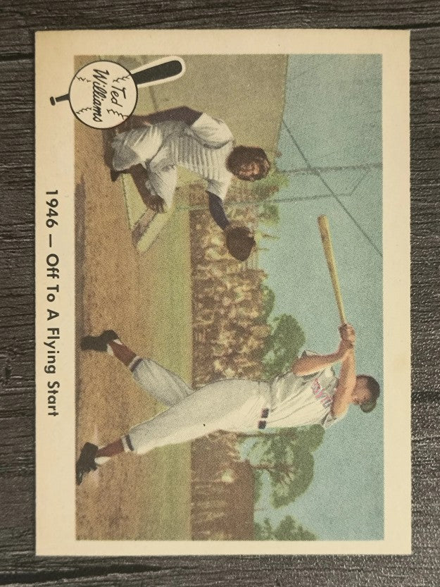 1959 Fleer Ted Williams #26 Off to Flying Start (EXMT)