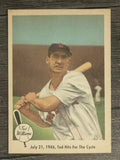 1959 Fleer Ted Williams #29 Ted Hits for Cycle (NM)