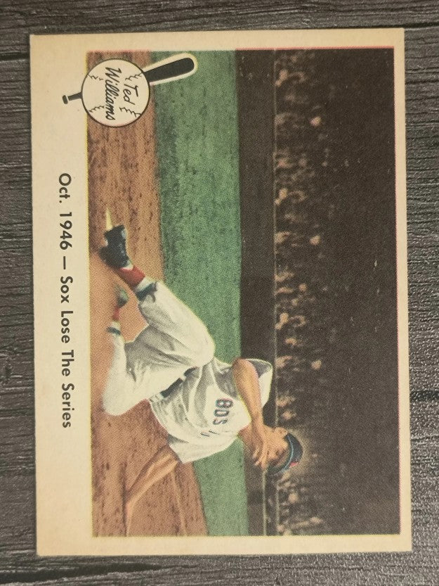 1959 Fleer Ted Williams #31 Sox Lose Series (EXMT)
