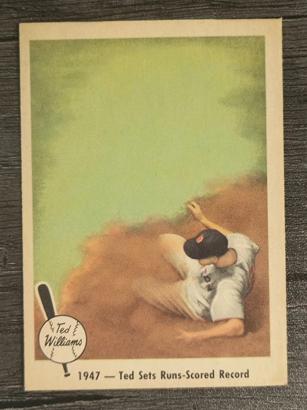 1959 Fleer Ted Williams #34 Runs Scored Record (EXMT)