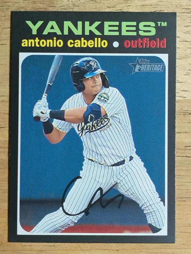 2020 Topps Heritage Minors #84 Antonio Cabello