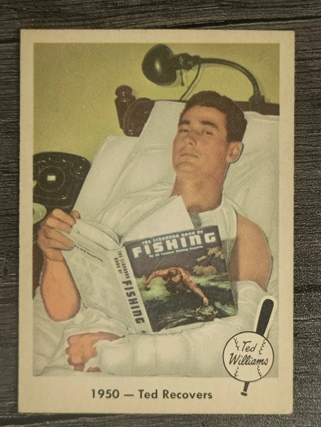 1959 Fleer Ted Williams #41 1950 Ted Recovers (EX)