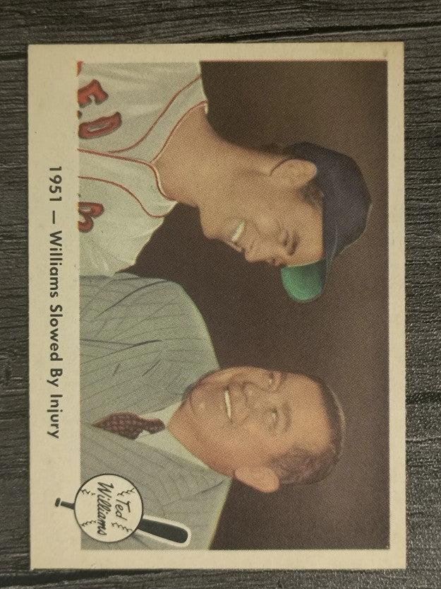 1959 Fleer Ted Williams #42 Ted Williams/Tom Yawkey (NM)