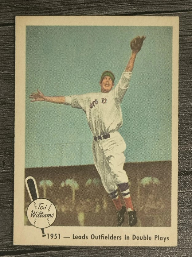 1959 Fleer Ted Williams #43 Double Play Lead (EXMT)