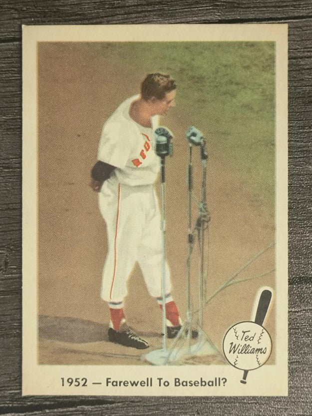1959 Fleer Ted Williams #45 Farewell to Baseball (EXMT)