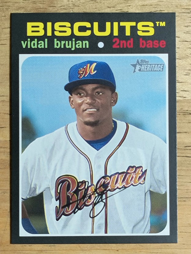 2020 Topps Heritage Minors #115 Vidal Brujan