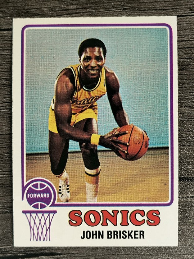 1973-74 Topps #7 John Brisker (NM)