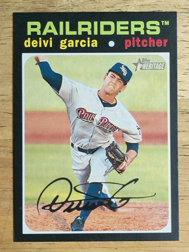 2020 Topps Heritage Minors #124 Deivi Garcia