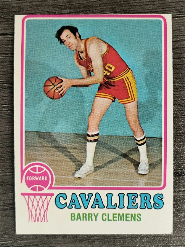 1973-74 Topps #92 Barry Clemens (EX)
