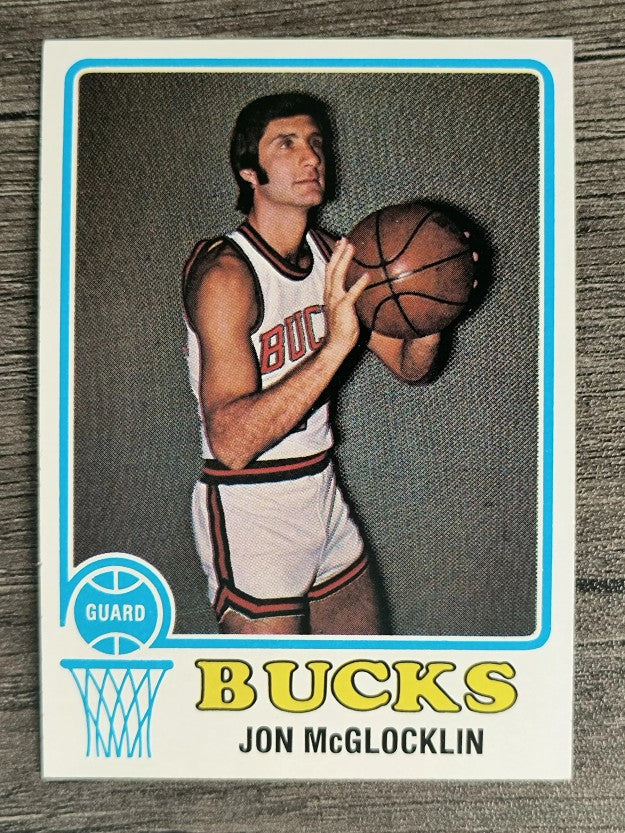 1973-74 Topps #123 Jon McGlocklin (NMMT)