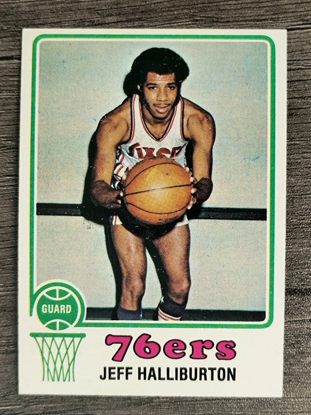 1973-74 Topps #163 Jeff Halliburton (NM)