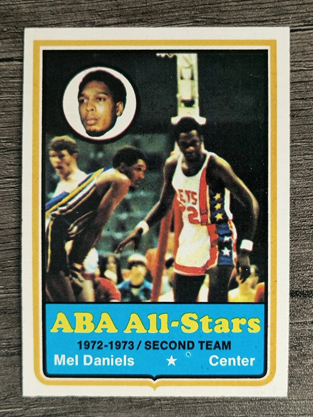 1973-74 Topps #195 Mel Daniels AS2 (NM)