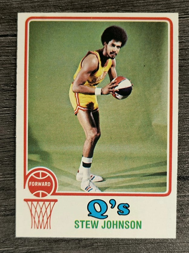 1973-74 Topps #213 Stew Johnson (NM)