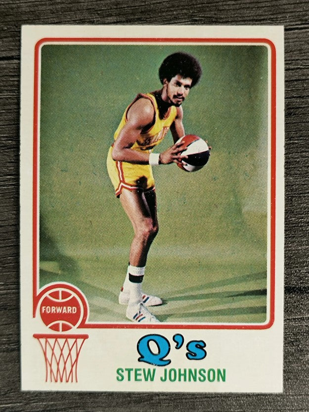 1973-74 Topps #213 Stew Johnson (NM)