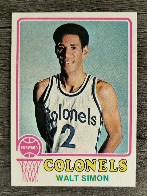 1973-74 Topps #218 Walt Simon (NMMT)